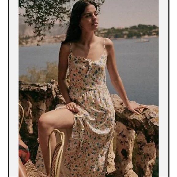 Floral Multicolor Maxi Dress - Picture 4 of 5